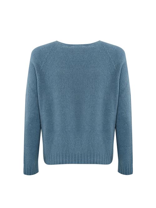 Maglia Ghiacci in alpaca e cotone sky blue WEEKEND MAX MARA | 2425366111600006